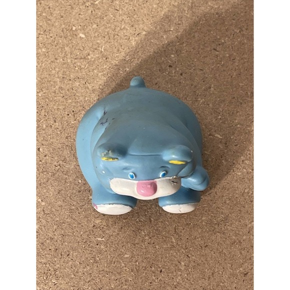 Fisher Price Loving Family Dollhouse Vintage 1993 Blue Teddy Bear Toy 1.5" - Picture 5 of 6